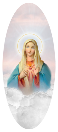 Immaculate Heart Clouds Pink